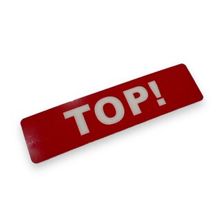 TD47 Products® TD47 Étiquette de la tournée Flightcase - Top!