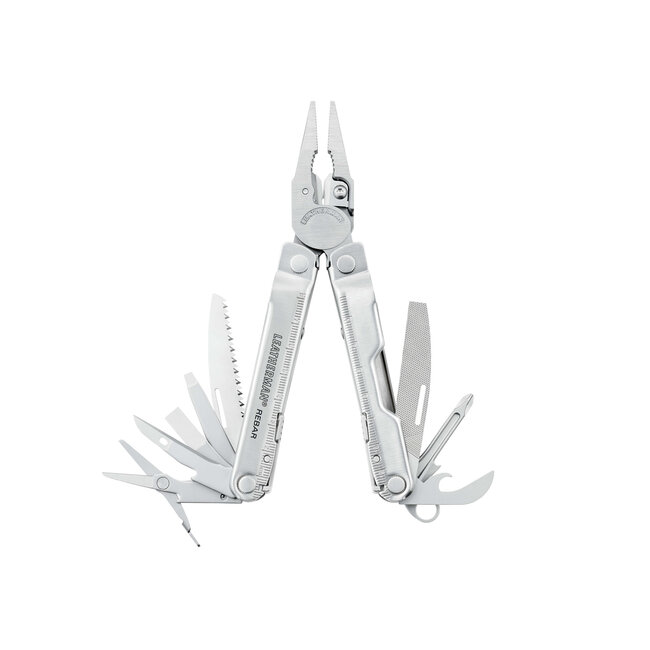 Leatherman Rebar + Leather Sheath (Knifeless)