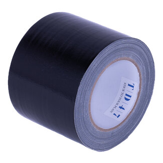 TD47 Products® TD47 Gaffa Tape 100mm x 25m Noir