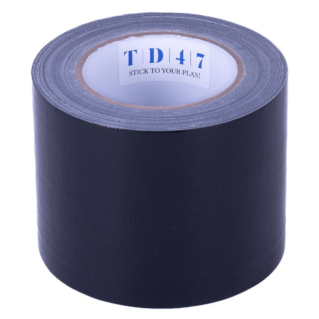 TD47 Gaffa Tape 100mm x 25m Black