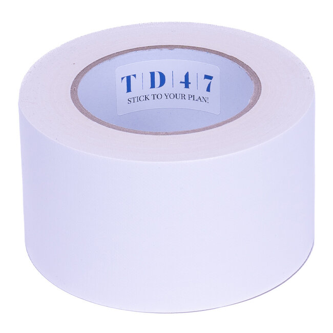 TD47 Gaffa Tape 75mm x 25mBlanc