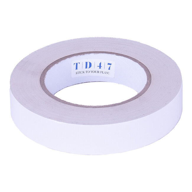 TD47 Gaffa Tape 25mm x 25mBlanc
