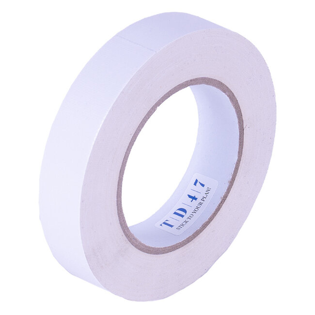TD47 Gaffa Tape 25mm x 25m White