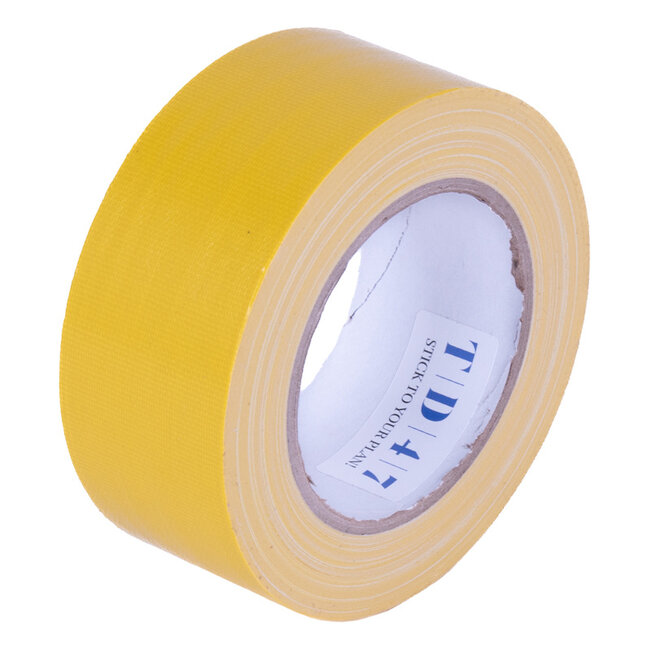 TD47 Gaffa Tape 50mm x 25m Yellow