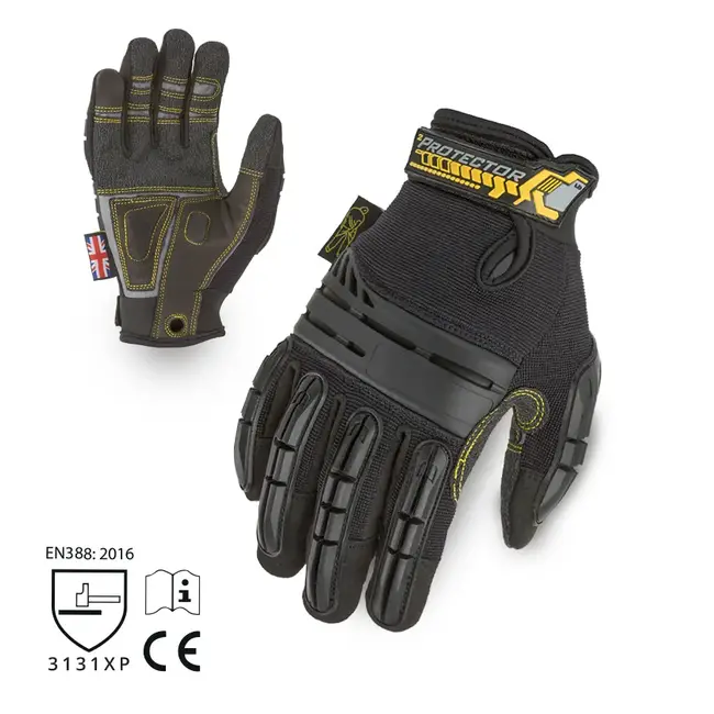 Dirty Rigger Gants Protector Full Fingered (S)