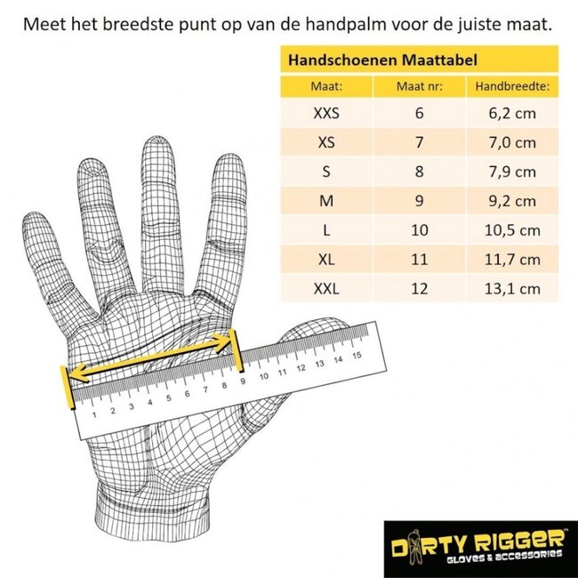 Dirty Rigger Handschoenen Protector Framer (L)