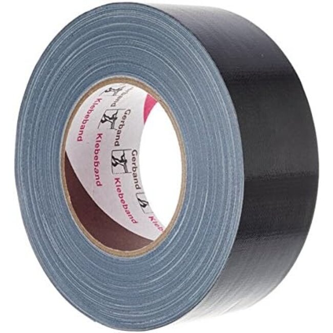 Gerband 250 Gaffer Tape 50mm x 50m Schwarz
