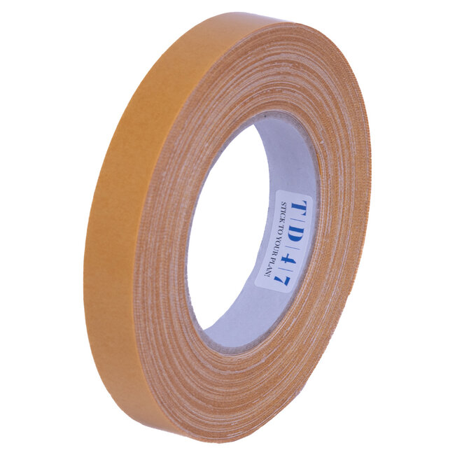 TD47 High Tack Doppelseitiges Klebeband Leinen 19mm x 25m