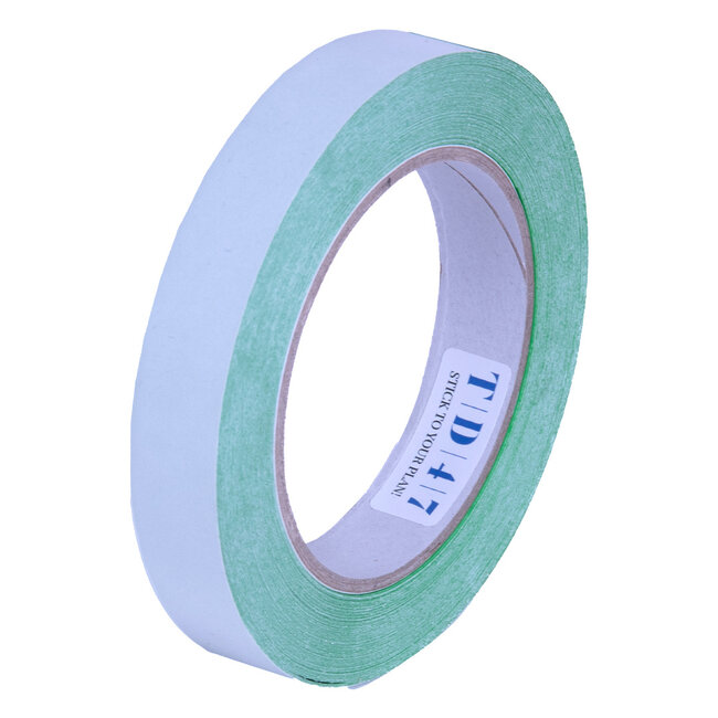 TD47 Dubbelzijdige High-Low Tack Tape 19 mm x 25m