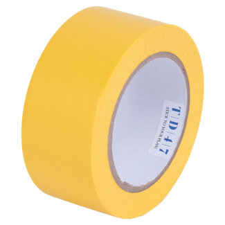 TD47 Products® Tape de marquage de sécurité TD47 50mm x 33m jaune