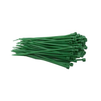 TD47 Products® TD47 attaches de câbles 7.6 x 300mm Vert