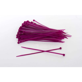 TD47 Products® TD47 attaches de câbles 7.6 x 300mm Violet