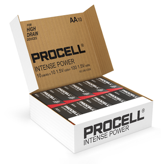 Procell® Batteries Procell Intense Power AA battery 1.5V (100 pcs)