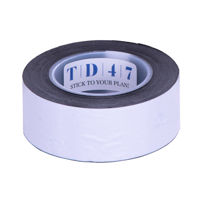 TD47 High Voltage Zelfvulkaniserende Rubber Tape 25mm x 3m Zwart