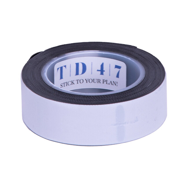 TD47 High Voltage Zelfvulkaniserende Rubber Tape 19mm x 2,5m Zwart