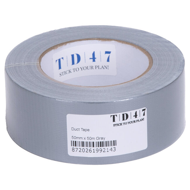 TD47 Duct Tape 50mm x 50m Grau