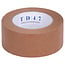 Papier de ruban d'emballage TD47 50mm x 50m brown (36 rouleaux)