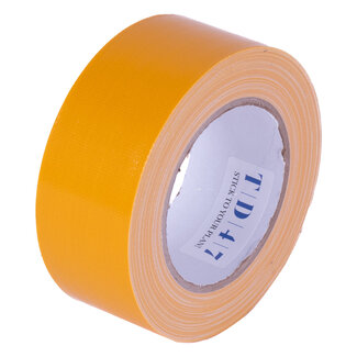 TD47 Products® TD47 Gaffa Tape 50mm x 25m Dark Yellow