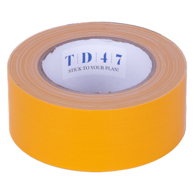 TD47 Gaffa Tape 50mm x 25m Jaune Foncé