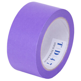 TD47 Products® TD47 Ruban de masquage Low-Tack 50mm x 50m Violet