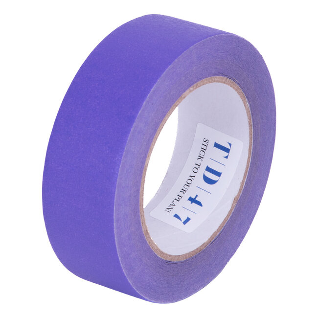 TD47 Maskeertape Low-Tack 38mm x 50m Paars