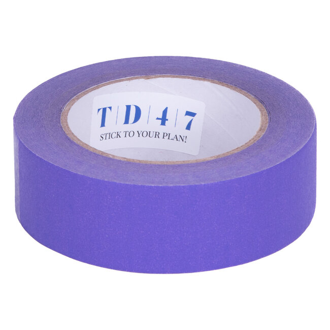 TD47 Masking Tape Low-Tack 38mm x 50m Purple