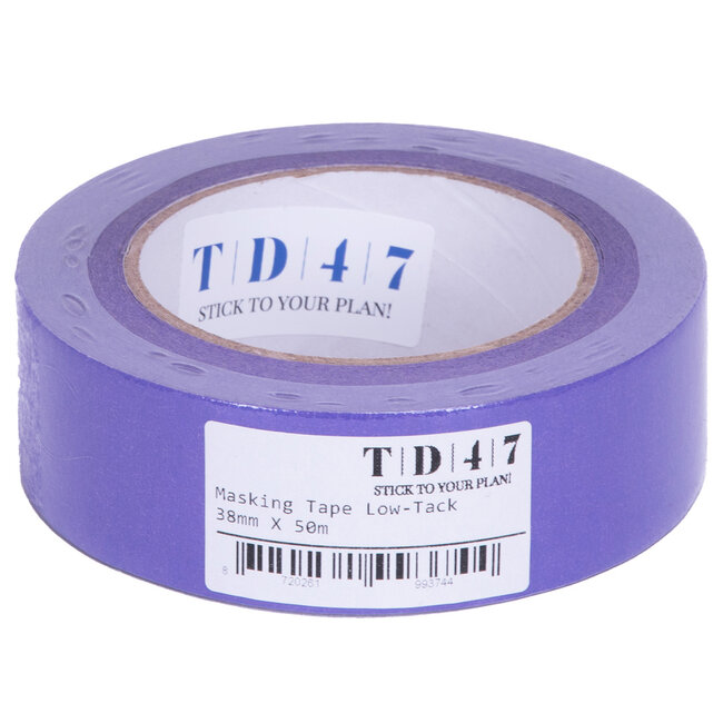 TD47 Ruban de masquage Low-Tack 38mm x 50m Violet