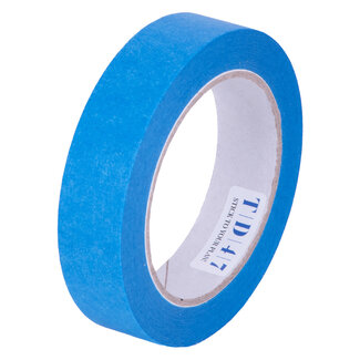 TD47 Products® TD47 Maskeertape UV-Bestendig 25mm x 50m Blauw