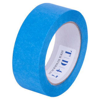 TD47 Products® TD47 Maskeertape UV-Bestendig 38mm x 50m Blauw