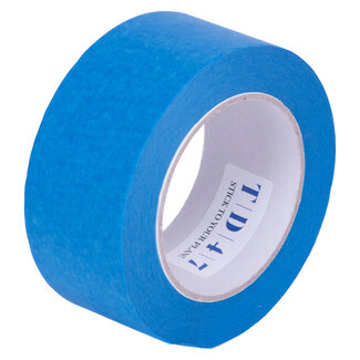 TD47 Products® TD47 Maskeertape UV-Bestendig 50mm x 50m Blauw