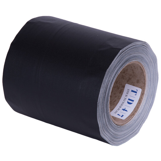 TD47 Cable Cover Tape 145mm x 30m Mat Zwart