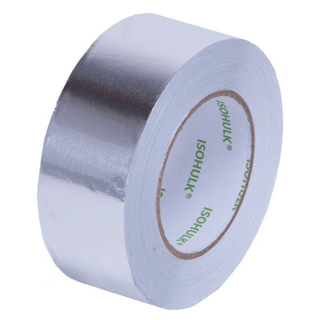 Isohulk 38CWR Aluminium Tape 50mm x 50m (Steering Wheel Certificate)