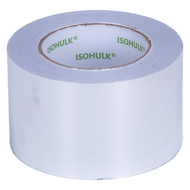 Isohulk 38CWR Aluminium Tape 75mm x 50m (Steering Wheel Certificate)