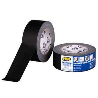 HPX HPX Gaffer Tape 48mm x 25m Mat Zwart