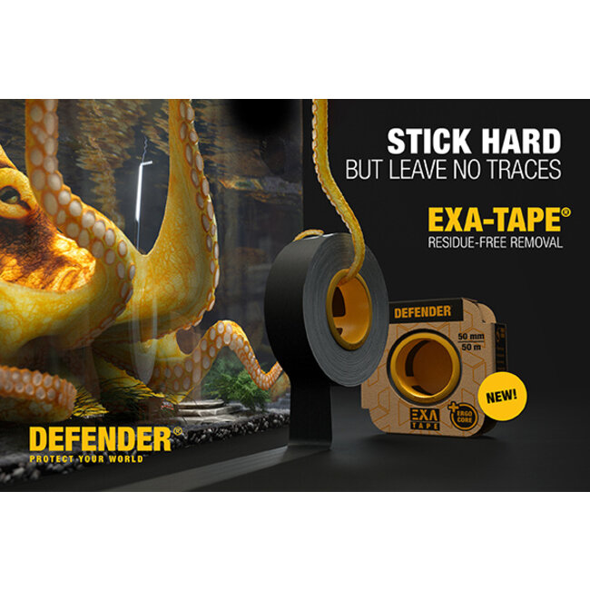 Defender EXA-Tape 50mm x 50m Blanc