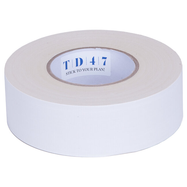 TD47 Gaffa Tape 50mm x 50m Mattweiß