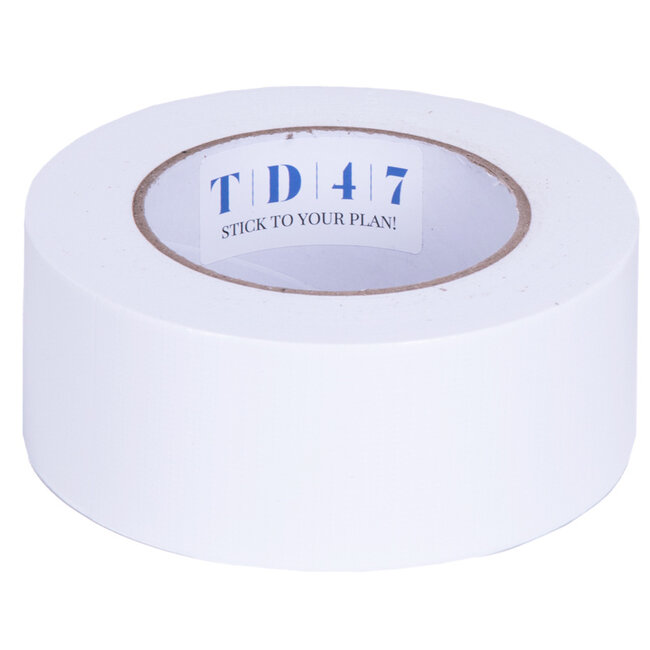TD47 Duct tape 50mm x 50m White