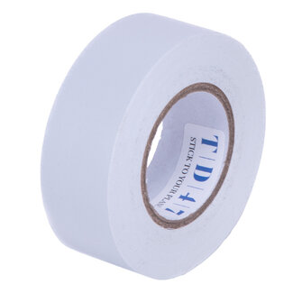 TD47 Products® TD47 Professional PVC Insulating Tape 25mm x 20m White