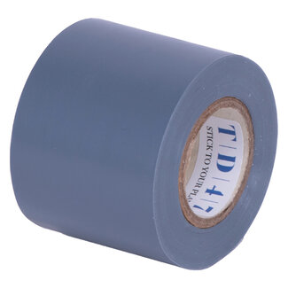 TD47 Products® TD47 Professionelles PVC-Isolierband 50mm x 10m Grau