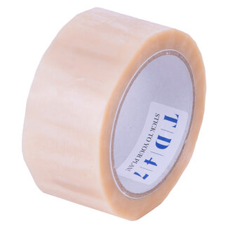 TD47 Products® TD47 Ruban d'emballage PVC 48mm x 66m Transparent