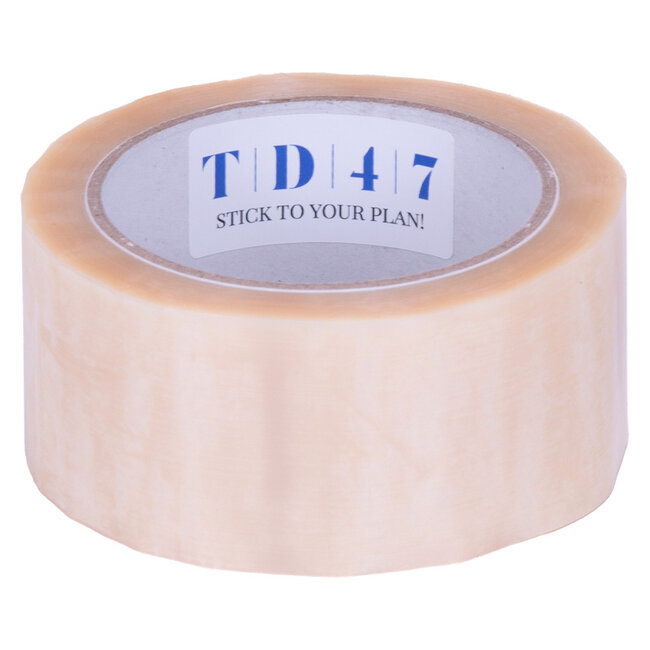 TD47 Packaging tape PVC 48mm x 66m Transparent