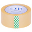 TD47 Verpackungsband PP geräuscharm Premium 48mm x 66m Transparent