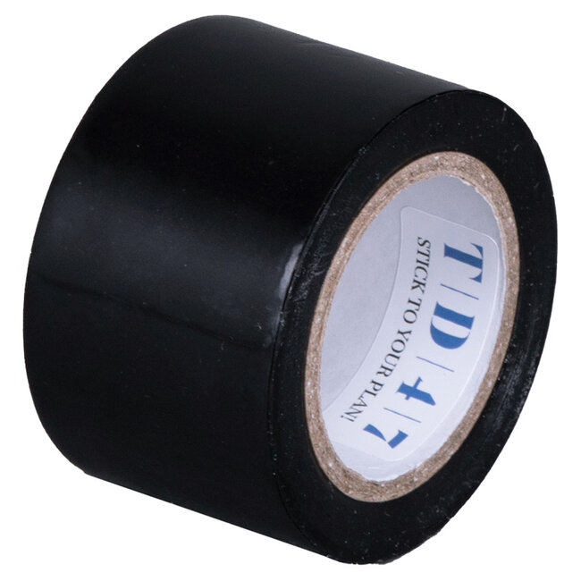 TD47 Professional PVC Isolatietape 38mm x 10m Zwart