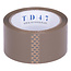 TD47 Ruban d'emballage PP Bruit 50mm x 66m Marron (boîte 36 rouleaux)