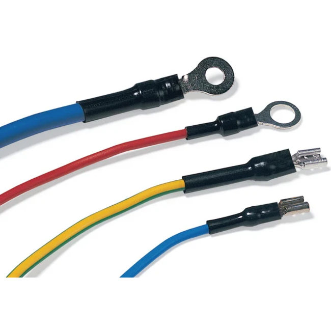 TD47 Boîte de Gaines Thermorétractables H-5(3x)-F 12.0Ø / 4.0Ø 2,5m - Noir