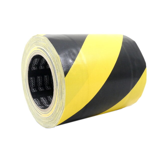 Gafer.pl Cable Cover Tape 150mm x 25m Zwart / Geel