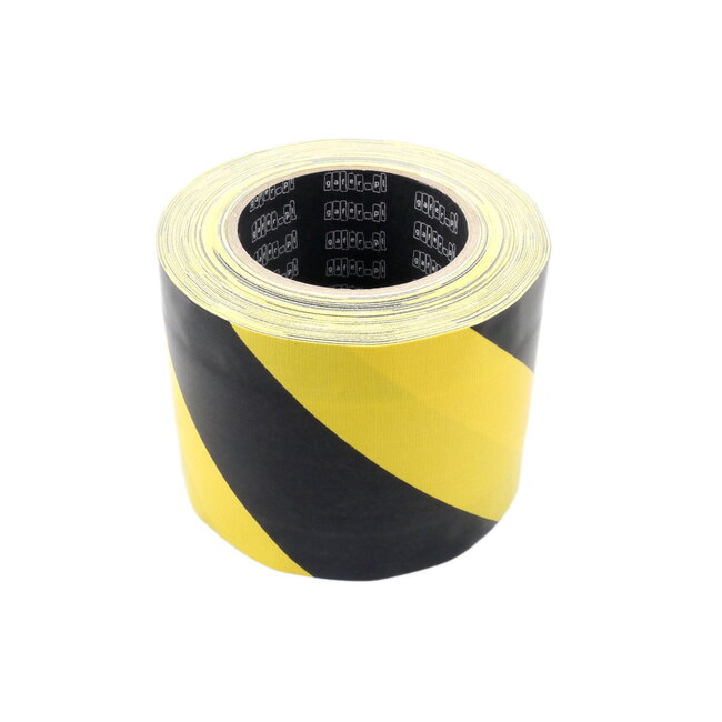 Gafer.pl Kabelabdeckband 100mm x 25m Schwarz/Gelb