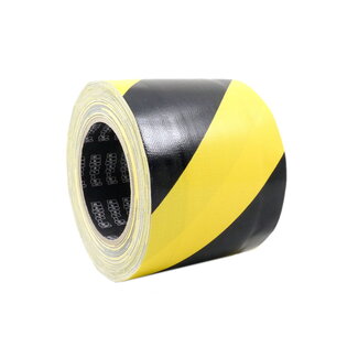 Gafer.pl Gafer.pl Cable Cover Tape 100mm x 25m Zwart / Geel