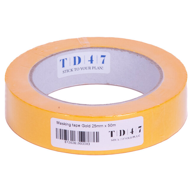 TD47 Masking tape Gold 25mm x 50m (Karton 36 Stück)