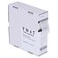 TD47 Schrumpfschlauchbox H-5(3x)-F 24.0Ø / 8.0Ø 1,5m - Transparent